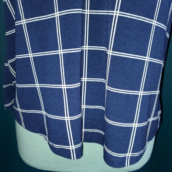 Dark Blue blouse with gold buttons - M - Picture 3 of 8